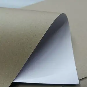 Papel dúplex recubierto de 270gsm, tablero gris, Parte posterior gris, cartón gris doble de 2mm