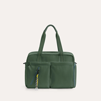 Individuell Bedruckte Grüne Business-Tragetasche mit Großer Kapazität, Gepäckhülle, Reisetasche mit Mehreren Taschen für Großhandelsmarken