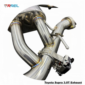 Выхлопная система Catback из нержавеющей стали 304 с клапанами для Toyota Supra A90 A91 3.0T - Улучшенная производительность и звук - Product Image 4