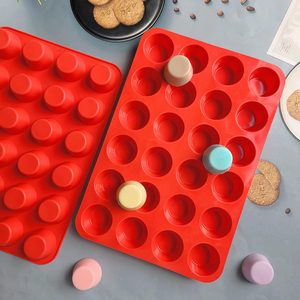 Ensemble de moules à gâteau en silicone sans BPA ni phtalates, compatibles four et lave-vaisselle, sans danger pour les aliments, différentes tailles, pour la préparation de gâteaux et de chocolats DIY - Product Image 6