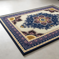 Tapis rectangulaires en velours de cristal bohème, imprimés 3D, antidérapants, en fibre de polyester, style pastoral, les plus vendus
