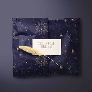 Papel Especializado Reciclable y Moderno con Logotipo Impreso Personalizado, Hecho con Pulpa Química, para Empaque de Regalos, Ropa y Calzado - Product Image 2