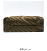 Sac tissé en cuir PU, sacs tissés écologiques personnalisés avec grande capacité, sac fourre-tout surdimensionné personnalisé, produit en gros