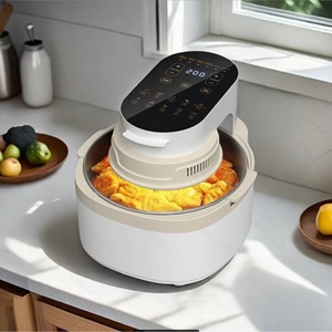 Nuevo Modelo de Freidora de Aire Eléctrica de Gran Capacidad 5L con Control Digital, Ecológica, de Vidrio y Temperatura Súper Caliente para el Hogar - Product Image 1