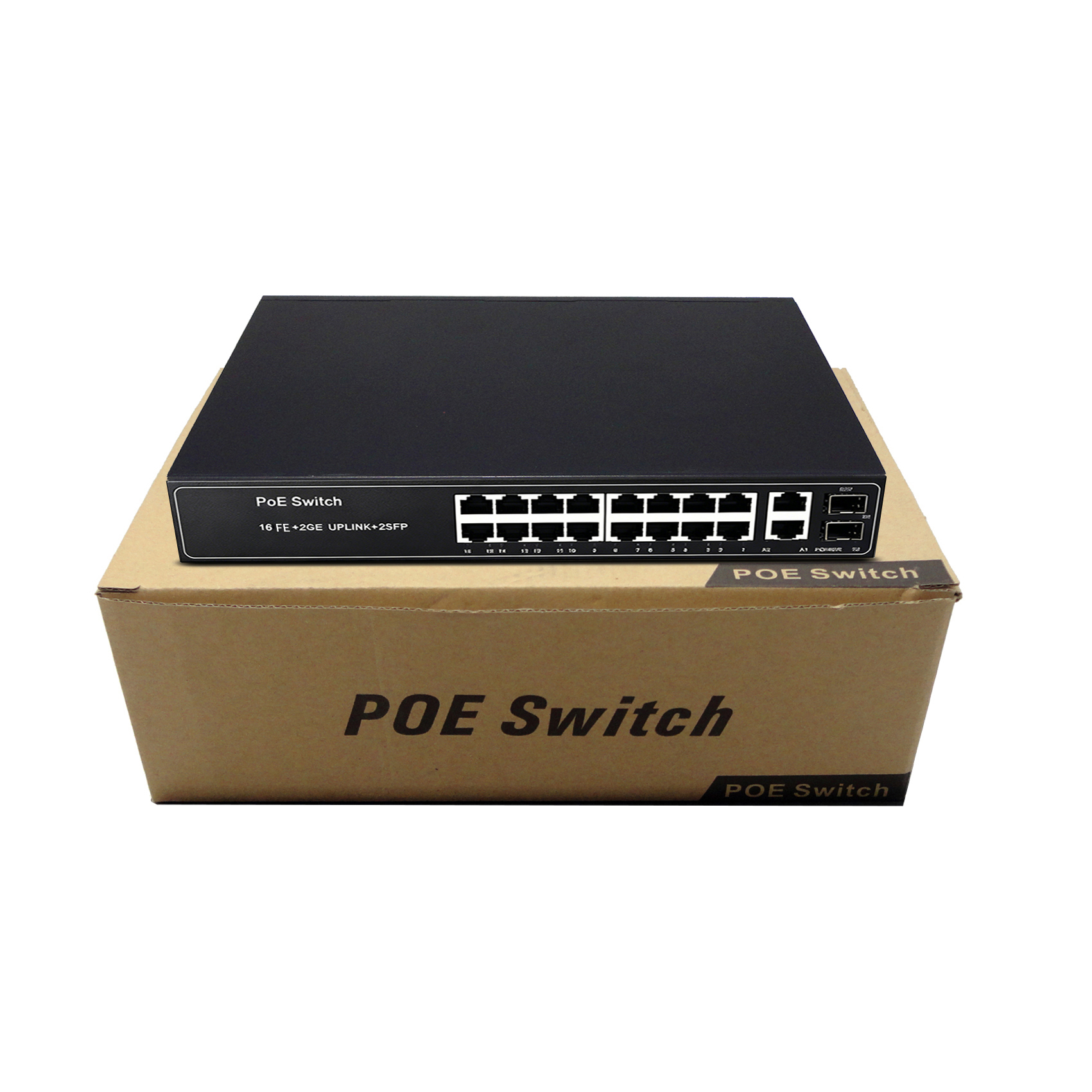 16*FE POE+2*GE UPLINK+2*GE SFP