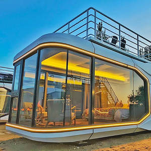 ユニークな旅行体験Tinny Houseのためのモダンなスペースカプセルホーム - Product Image 1