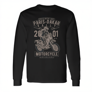 T-shirt à manches longues pour l'aventure en moto au rallye Paris-Dakar, édition collector tout-terrain - Product Image 2