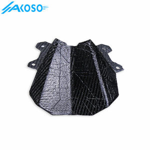 AKOSO, accesorios para motocicleta, Deflector de aire de fibra de carbono, parabrisas de carenado para <span class=keywords><strong>Yamaha</strong></span> <span class=keywords><strong>MT09</strong></span> FZ09 2021 <span class=keywords><strong>2022</strong></span> 2023 2024 - Product Image 5