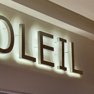 Tùy chỉnh 3D dẫn đăng ký chiếu sáng chữ dẫn Acrylic thép không gỉ quảng cáo dấu hiệu trường học tòa nhà - Product Image 3