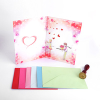 Date Amour Carte Postale Anniversaire De Mariage Sa Saint Valentin Carte-Cadeau Invitation Musique Cartes De Voeux