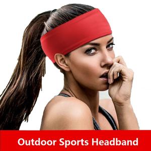 رباط رأس رياضي للرجال والنساء للياقة البدنية دراجة مرنة العصابة صالة ألعاب رياضية ركوب الدراجات اليوغا الركض ضمادة - Product Image 2