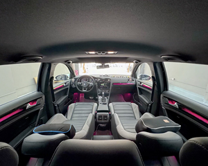 Kit <span class=keywords><strong>d</strong></span>'éclairage <span class=keywords><strong>d</strong></span>'<span class=keywords><strong>ambiance</strong></span> intérieur pour <span class=keywords><strong>voiture</strong></span>, 256 couleurs, symphonie de lumières, pour Volkswagen Golf Mk7 2014-2020, <span class=keywords><strong>lampe</strong></span> <span class=keywords><strong>d</strong></span>'<span class=keywords><strong>ambiance</strong></span> - Product Image 2