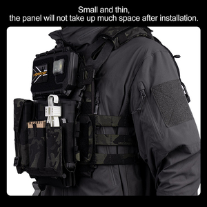 Panneau de poche triple flexible MOLLE multifonction compatible avec les objets de taille similaire à 5,56 mm ou autres - Product Image 5