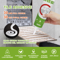Adhésif acrylique pour carrelage céramique à forte adhérence, prise rapide, composé de fixation pour joints de carrelage, marque TOBS