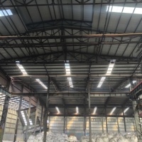 Almacén de Estructura de Acero Prefabricada de Diseño Moderno para Almacenamiento en Frío, Hangar, Taller