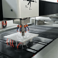 Routeur CNC automatique de comptoir avec fonction de polissage des bords et de rainurage pour drainages |   GSY-3015PLUS |   Moteur de broche 7,5 kW |   Moteur servo