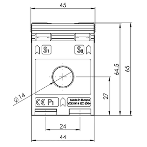 EASR 14.3 - Trasformatore di corrente a barra di tubo Misurazione di fatturazione - Product Image 2