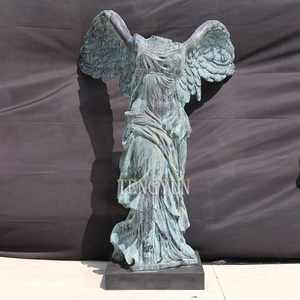 Statue de <span class=keywords><strong>la</strong></span> déesse de <span class=keywords><strong>la</strong></span> <span class=keywords><strong>victoire</strong></span>, ange sans tête, <span class=keywords><strong>la</strong></span> <span class=keywords><strong>Victoire</strong></span> ailée de <span class=keywords><strong>Samothrace</strong></span>, sculpture en bronze - Product Image 1