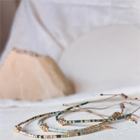 Pulsera de Cristal Irregular con Cadena de Extensión Chapada en Oro Fino Hecha a Mano al Mejor Precio, Clásica para la Creación de Joyas, Regalos para Mujeres