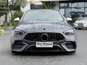 Kit de carrocería para guardabarros de parachoques delantero Clase C para <span class=keywords><strong>Mercedes</strong></span> <span class=keywords><strong>Benz</strong></span> W206 2022 <span class=keywords><strong>2023</strong></span> 2024 2025 actualización a W206 Kit de carrocería de cuerpo ancho <span class=keywords><strong>C63</strong></span> <span class=keywords><strong>AMG</strong></span> - Product Image 2