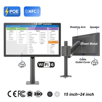 Tablet PC Industrial de 21.5 Pulgadas con Android 13, RK3588S2, Carcasa Metálica, Pantalla Táctil, para Control de Fábrica