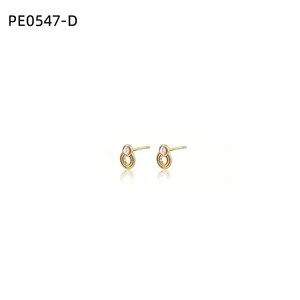 Pendientes de Moda DE PERLAS Modelo PE0547 para Mujer, Joyería de Alta Calidad - Product Image 1