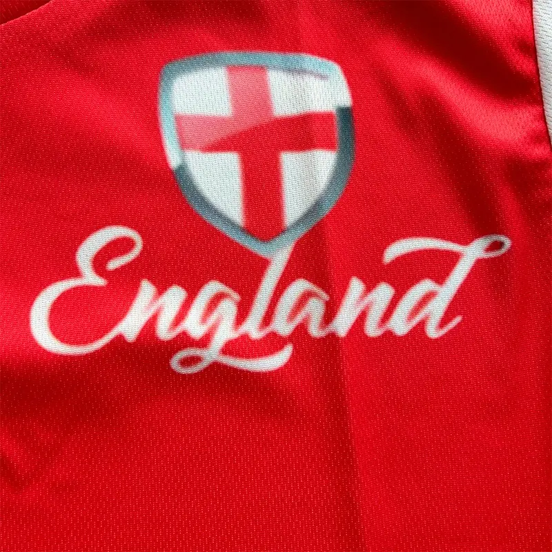חולצות כותנה לנשימה גברים הדפסי דגל חולצות אנגליה אופנתיות