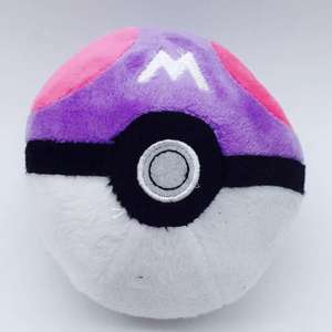 Bola maestra de peluche pokemoned anime al por mayor pokeball relleno de algodón PP de 5 pulgadas para Decoración - Product Image 4