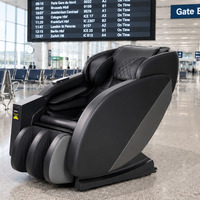Fauteuil de massage commercial GUOHENG avec système de paiement par pièces, billets et cartes de crédit