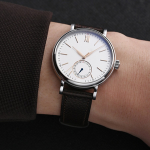 Fonction <span class=keywords><strong>calendrier</strong></span> de type pointeur, en acier inoxydable, avec verre saphir. Une belle montre formelle pour <span class=keywords><strong>homme</strong></span>. - Product Image 5