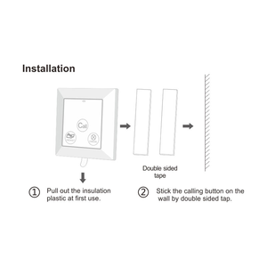 ร้อนขายราคาถูกแฟชั่นใช้งานง่ายพยาบาล<span class=keywords><strong>โทร</strong></span>ระบบรับสัญญาณและปุ่มที่มีสาย - Product Image 5