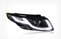 Phares LED modifiés pour Land Rover Evoque 2013-2017, phares LED DRL, clignotants, feux de route, 12V