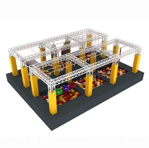 Les défis de formation des enseignants professionnels stimulent l'aventure <span class=keywords><strong>Ninja</strong></span> <span class=keywords><strong>Warrior</strong></span> Obstacle Course Construire la forme physique pour les enfants - Product Image 1