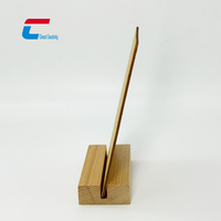 Support de table en acrylique personnalisé avec puce NFC et fonctionnalité RFID, résistant à l'eau et aux intempéries, impression UV personnalisée, 13,56 MHz