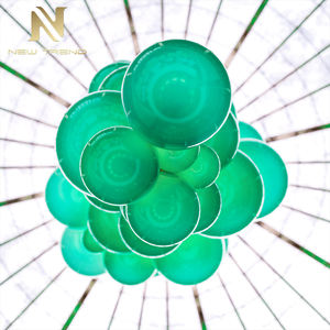 <span class=keywords><strong>Lampadario</strong></span> a LED in Vetro a Forma di <span class=keywords><strong>Palloncino</strong></span> per Decorazione Interna Contemporanea di Hotel, Hall, Villa e Scale - Product Image 6