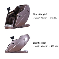 Nuevo Sistema de Silla de Masaje con Diseño Delgado, Monitoreo de Grado Médico y Funcionamiento Ultrasilencioso, Muebles para Sala de Estar