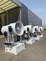 Canon à brouillard industriel XinTian pour le contrôle de la pollution atmosphérique portuaire, pulvérisateur de brume, système d'irrigation agricole et démolition