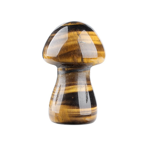 Venta al por mayor de hongos de cristal tallados de amatista y cuarzo rosa de 35 mm, piedra de <span class=keywords><strong>jade</strong></span> natural curativa para decoración - Product Image 5