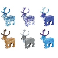 Offre Spéciale – Mini Blocs de Construction Cerf Milu – Figurine Animale à Assembler en Plastique ABS – Jouet Éducatif pour Enfants – Cadeau Idéal pour Garçons et Filles