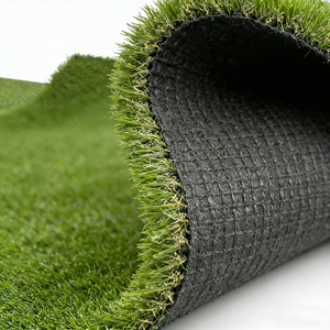 Gazon synthétique en rouleau, fausse herbe pour extérieur, jardin, gazon artificiel vert, herbe synthétique artificielle - Product Image 2