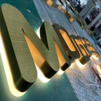 Enseigne LED Premium DakeSign avec rétroéclairage, panneau lumineux IP65 étanche, signalisation directionnelle pour magasin, hôtel, affichage