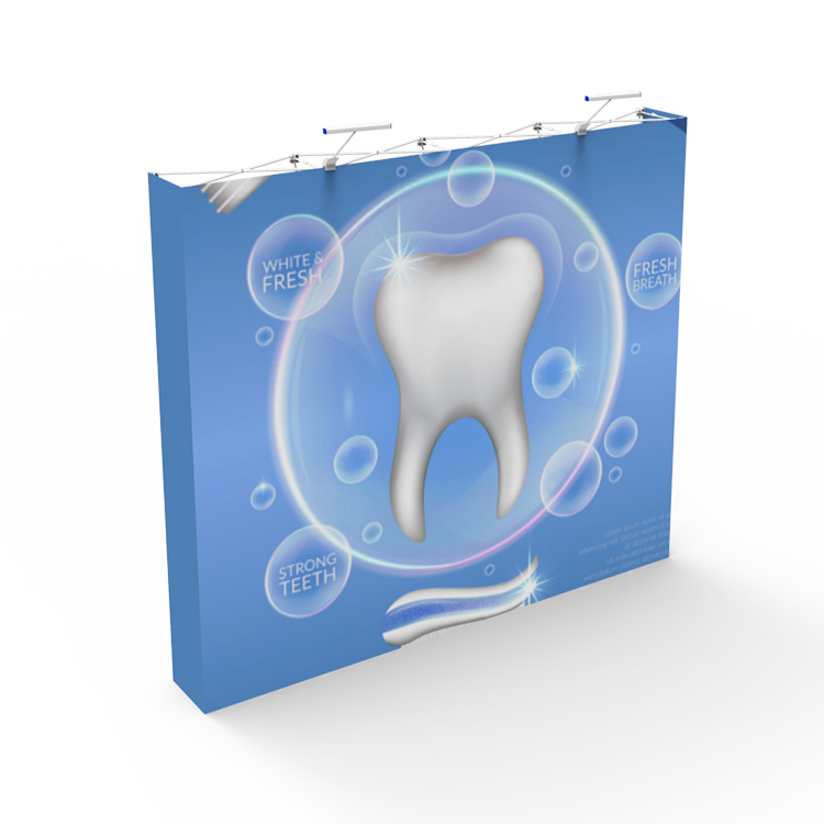 3*4 алюминий рамки дисплей pop up баннер стенд торговли показать pop up дисплей стены