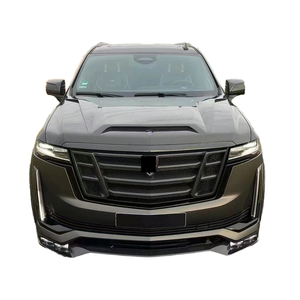 ชุดแต่งคาร์บอนไฟเบอร์ LD-Style สำหรับ Escalade สภาพใหม่ ดิฟฟิวเซอร์ลิปหน้า สปอยเลอร์ ชุดแต่งไวด์บอดี้ อัพเกรดปี 2020- GMT1XL - Product Image 1