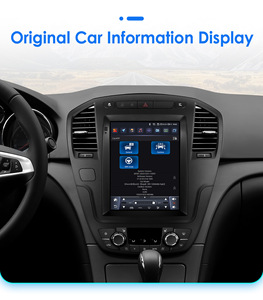 CARUPEZ 9.7 pouces Android voiture stéréo DSP GPS Navigation <span class=keywords><strong>Opel</strong></span> <span class=keywords><strong>Insignia</strong></span> Buick Regal 2009-2013 Compatible Vertical Tesla Style 8 cœurs - Product Image 5