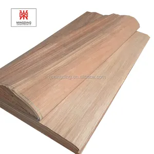 PA veneer wajah alami kayu lapis potongan putar lapisan kayu berkualitas tinggi