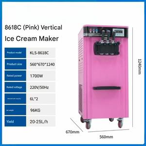 Meilleur choix de <span class=keywords><strong>machine</strong></span> à glace <span class=keywords><strong>molle</strong></span> commerciale, dotée d'un double compresseur et d'un bac à grande capacité - Product Image 1