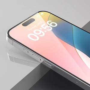 Devia อุปกรณ์ป้องกันหน้าจอกระจกนิรภัย HD สำหรับการพิมพ์ <span class=keywords><strong>iPhone</strong></span> 16แบบเต็มหน้าจอป้องกันการขีดข่วนอุปกรณ์เสริมโทรศัพท์มือถือโปร่งใสสูง - Product Image 3