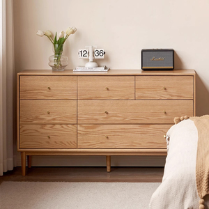 <span class=keywords><strong>Armoire</strong></span> en chêne à bas prix Design moderne nordique <span class=keywords><strong>Armoire</strong></span> en chêne en bois massif à neuf seaux pour chambre à coucher salon - Product Image 6
