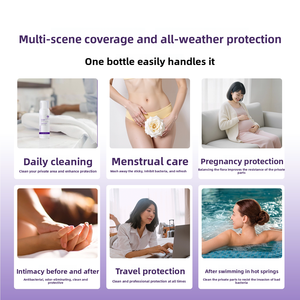 HONGKA Detergente Antibatterico in Mousse per Zone Intime, a Base di Erbe Naturali, Deodorante Delicato per Uso Quotidiano <span class=keywords><strong>e</strong></span> Durante il Ciclo Mestruale - Product Image 2