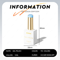 JTING Nouvelle Tendance 195 Couleurs OEM/ODM TPO Sans Hema Haute Pigmentation Vernis à Ongles Gel UV Vente en Gros Vernis Gel Marque Privée